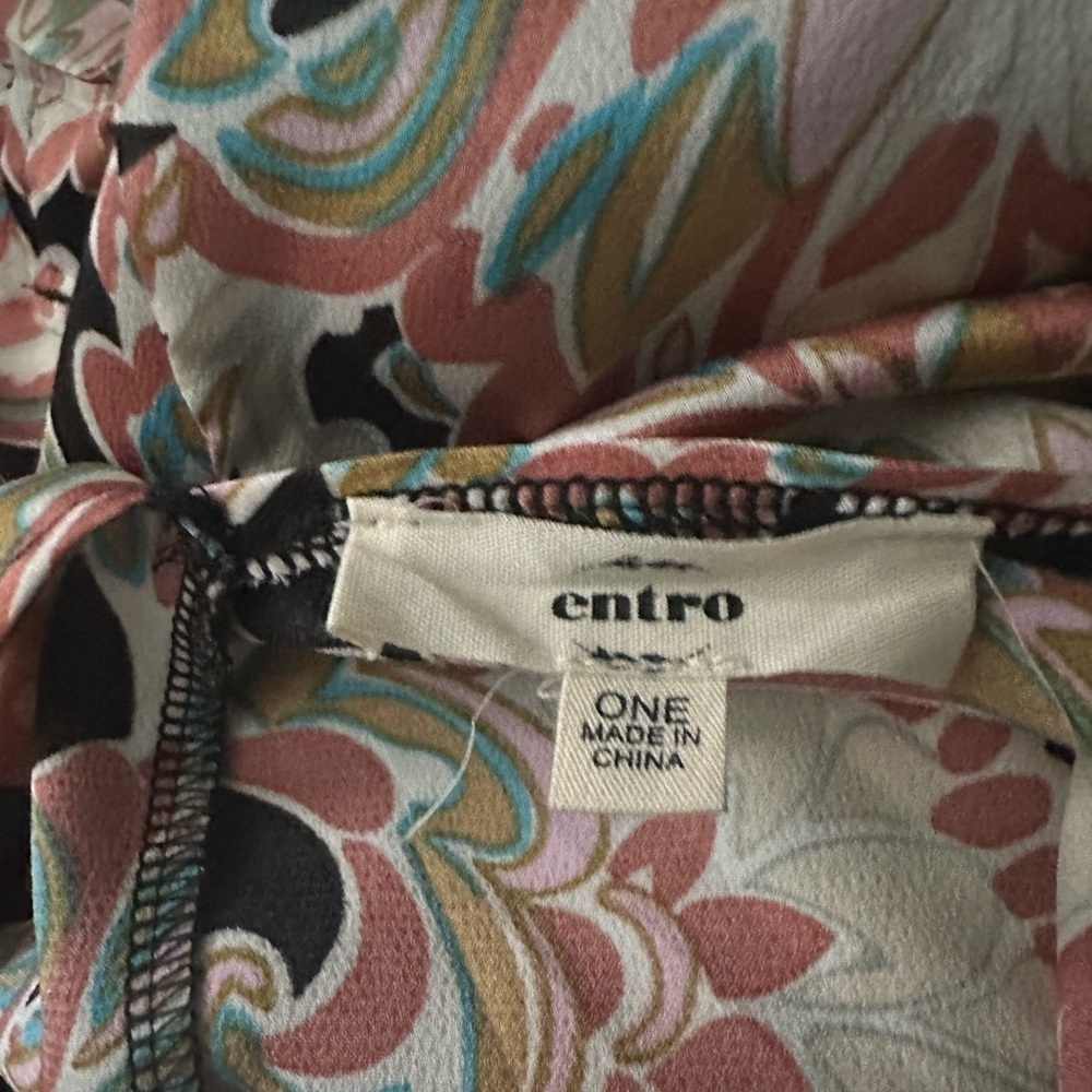 Entro Paisley Floral Kimono One Size - Picture 5 of 7